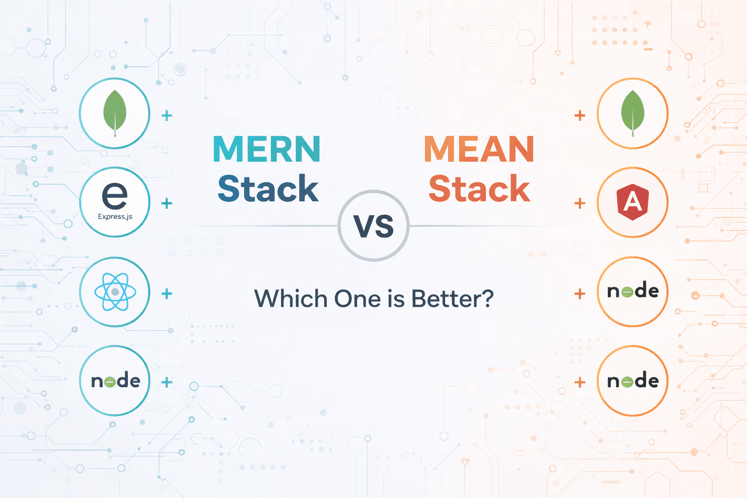 MERN Stack vs MEAN Stack – Which One is Better?
